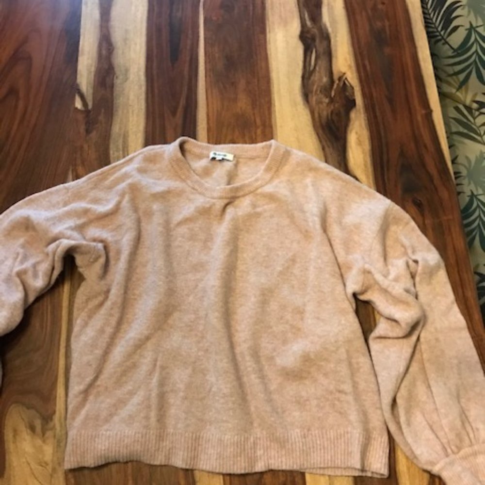 Madewell Blush Pink Sweater